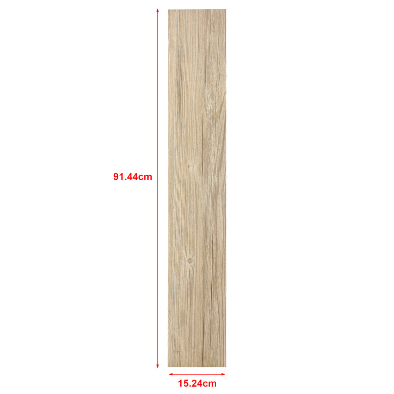 Schizzo in scala Piastrelle Adesive in PVC (7 listoni = 0,975 m²) Laminato Vinilico Fai da Te Pavimentazione Autoadesiva Rivestimento per Spazi Interni