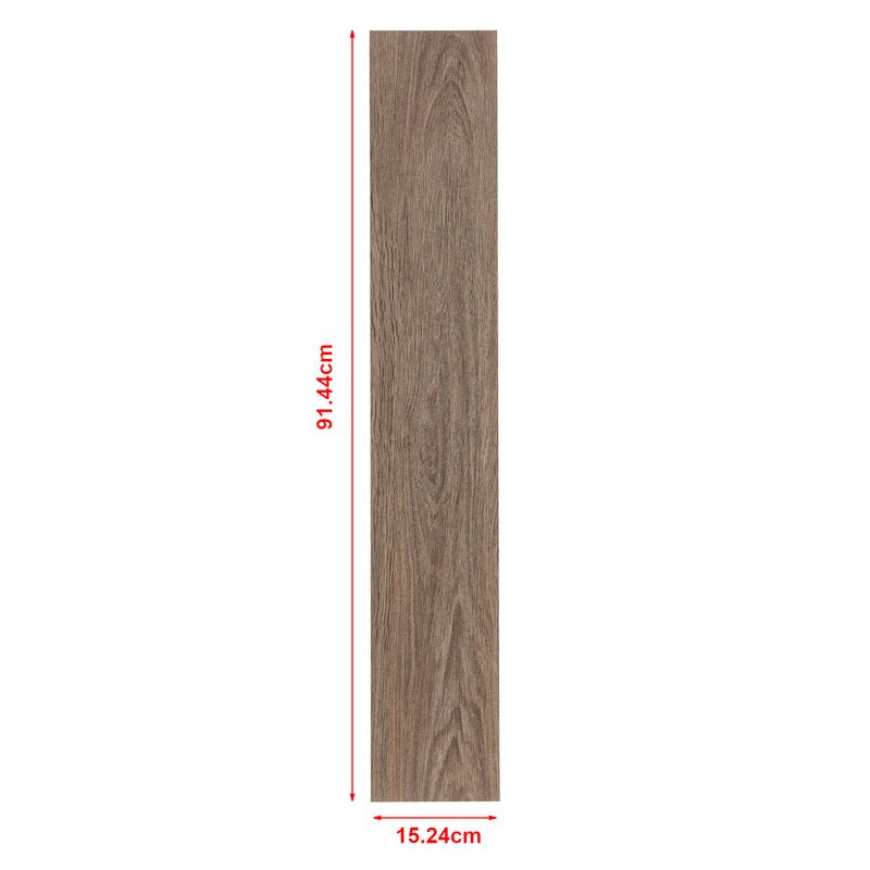 Schizzo in scala Piastrelle Adesive in PVC (7 listoni = 0,975 m²) Laminato Vinilico Fai da Te Pavimentazione Autoadesiva Rivestimento per Spazi Interni