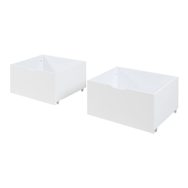 Letto a casa Surnadal con materasso 90x200 cm legno di pino bianco/naturale [en.casa]