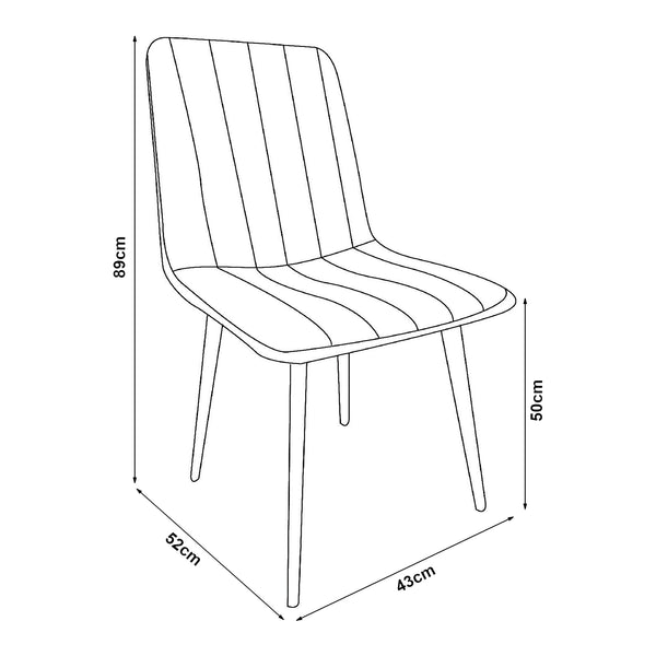 Set da Pranzo Hemnes Tavolo Rotondo Ø100 cm Effetto Rovere e 4 Sedie Tessuto Beige [en.casa]