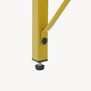 Tavolino Centrale da Salotto Reyri Tavolo Basso con Scomparti e Anta 80x45x42 cm Bianco / color Oro [en.casa] 