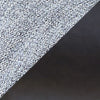 Sedia a Dondolo Villeneuve da Giardino con Cuscino Imbottito 85 x 90 x 91 cm - Nero / Grigio [en.casa]