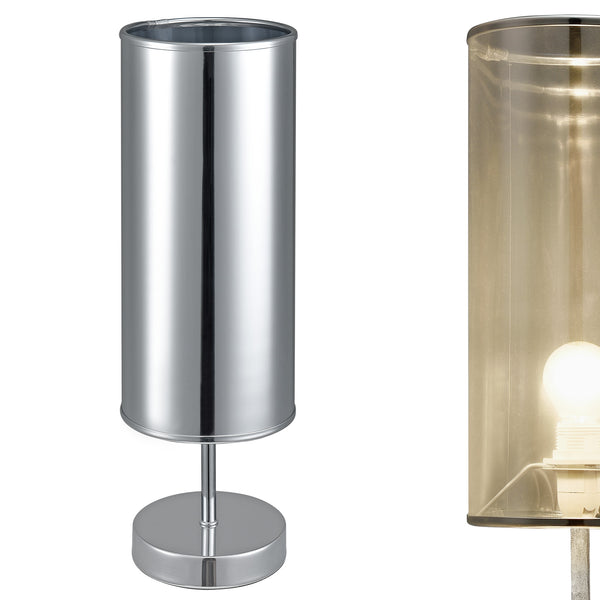 [lux.pro] Lampada da tavolo 'Gloss' (44cm x Ø 13,5cm)(1x E14 Sockel) lampada da tavolo lampada da comodino lampada da scrittoio