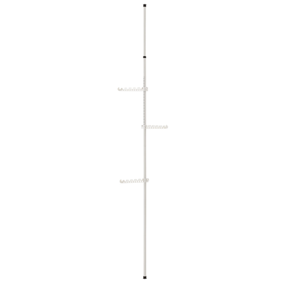 Garderobenhalter Havneby Teleskopgarderobe mit Kleiderstange en.casa - premiumXL