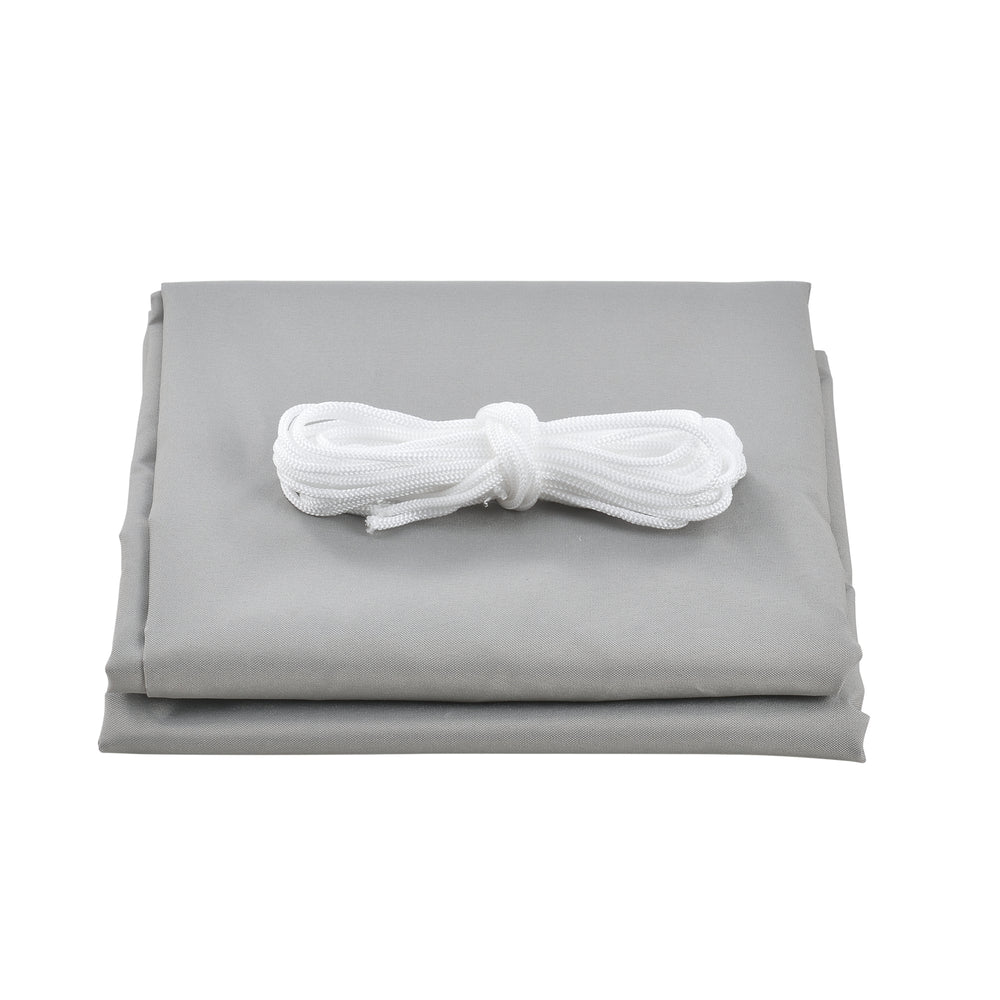 Tendalino rettangolare 300x500 cm grigio chiaro en.casa