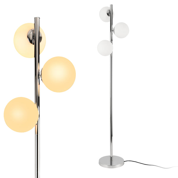 Lampada da terra Gent 154 cm 3 fiamme lux.pro