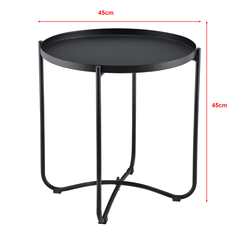 Schizzo in scala Set Mobili per Sala di Attesa / Angolo Caffè Set Composto di 1 Tavolino Basso con Piano Rimovibile + 2 Sedie - Telaio in Acciaio Seduta Rivestita in Tessuto PE Effetto Velluto - Nero