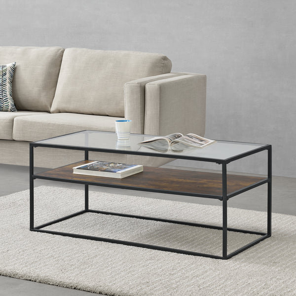 Tavolino da salotto Söderköping 45x110x50cm en.casa