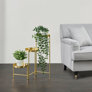 Porta fiori Kallo color ottone [en.casa]