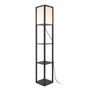 Lampada da terra Stapleford con scaffale [lux.pro]
