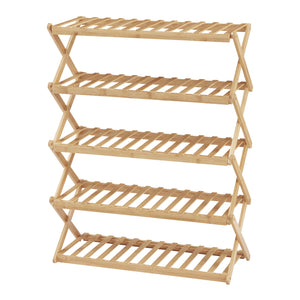 Scaffale pieghevole per scarpe Fitzbek [en.casa]