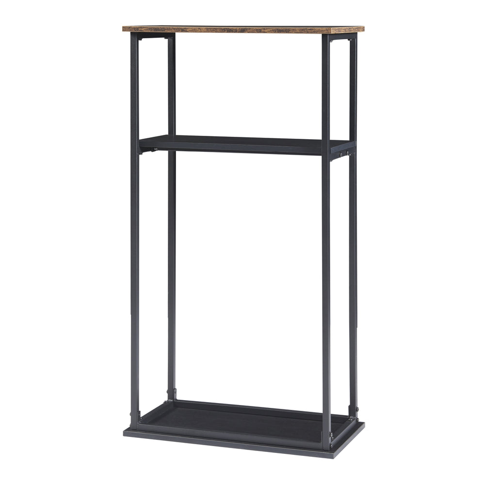 Portalegna Turku con ripiani 60x30x112cm [en.casa] - premiumXL