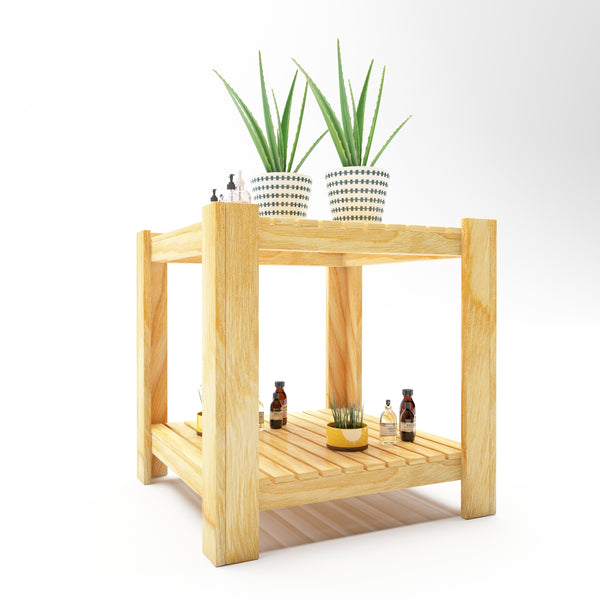 Tavolino Malax in legno di pino [en.casa]