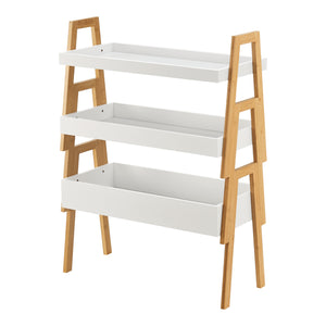 Libreria Hitra 3 pz. Bambù [en.casa]