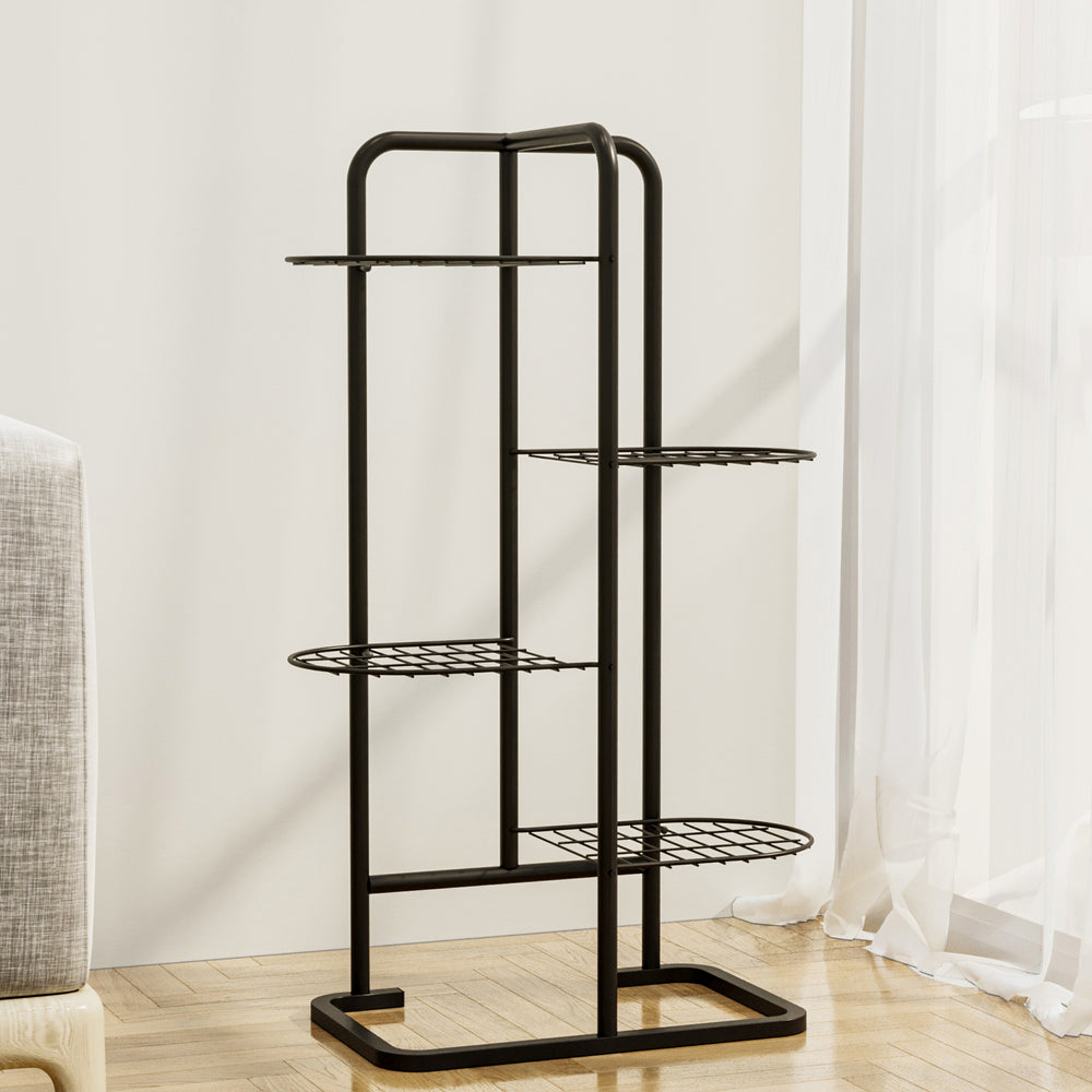 Portafiori Pedersöre 83x52x25cm Nero [en.casa] - premiumXL
