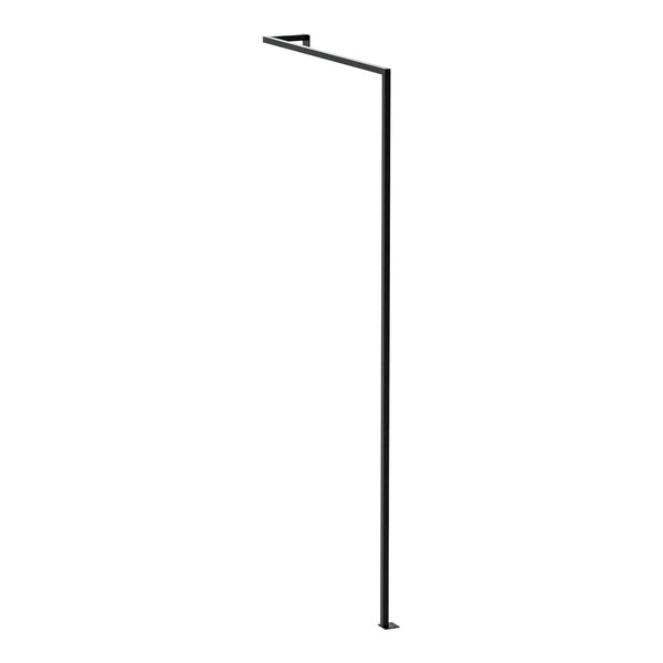 Barra Appendiabiti da Muro Falkirk 170 x 87 x 15 cm Acciaio Nero [en.casa] 