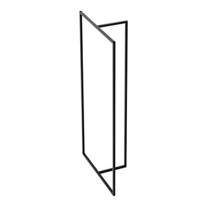 Stand Appendiabiti Hurdal Telaio a T 160 x 80 x 32 cm Acciaio Nero [en.casa] 