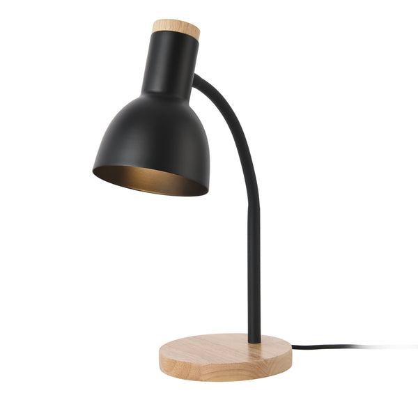 Lampada da tavolo Woodley Nero [lux.pro]