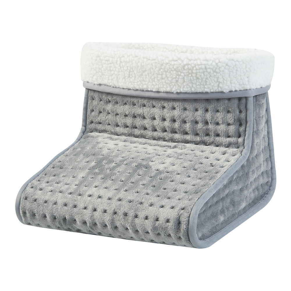 Scaldapiedi elettrico Bari 100W Grigio [en.casa]