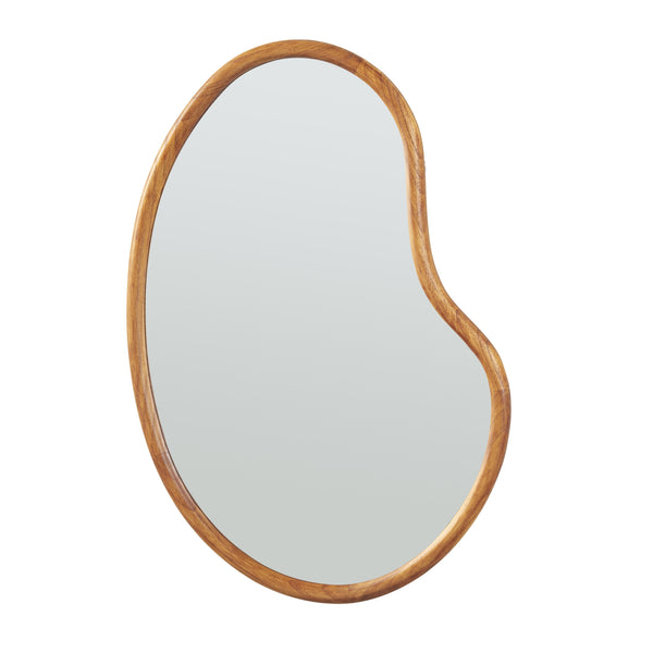 Specchio da parete Jokioinen 75x55 cm effetto quercia [en.casa]