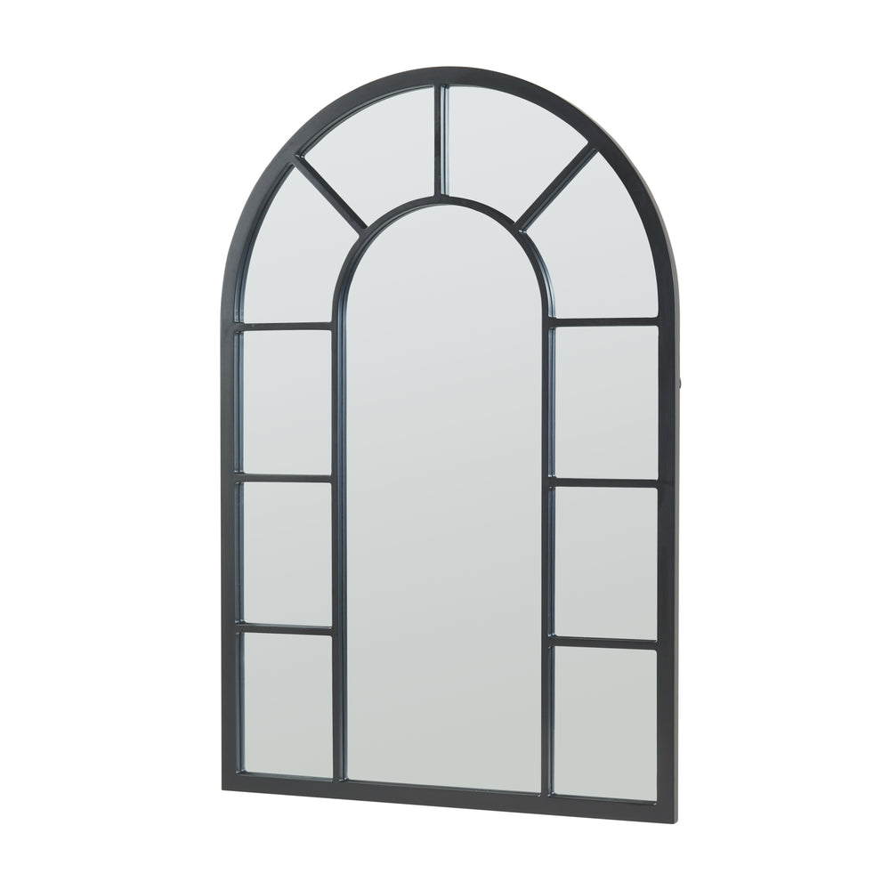 Wandspiegel Enonkoski 90x60 cm Schwarz [en.casa] - premiumXL