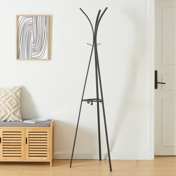 Appendiabiti Vevelstad 181x52,5x52,5 cm Acciaio [en.casa]