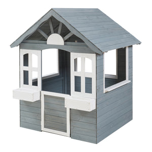 Casetta Giocattolo Vesa da Giardino in Legno di Abete 138x120x102 cm casa.pro