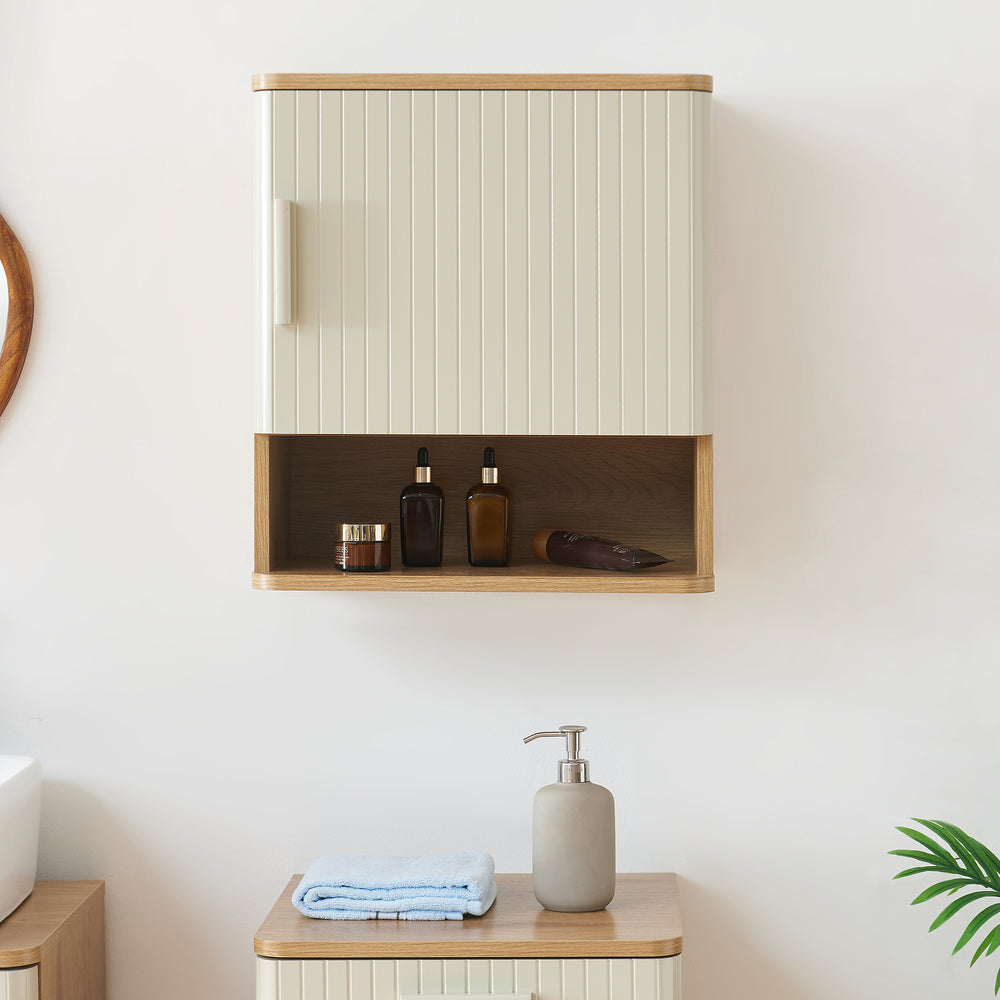 Pensile Ferrersp 50x45x24 cm effetto quercia/colore sabbia [en.casa]