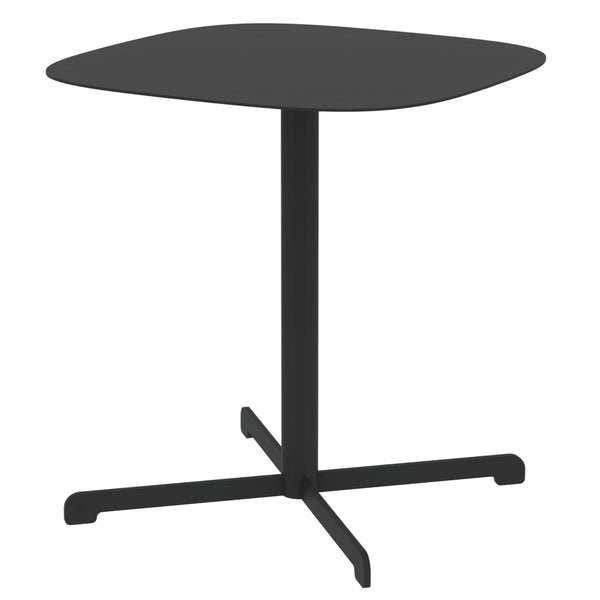 Tavolino da esterno Foggia 43x40x40 cm Acciaio Grigio antracite [casa.pro]