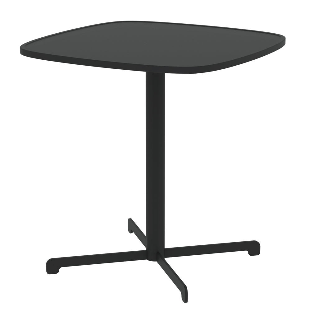 Tavolo da Bistrot Foggia per Esterno in Acciaio 75 x 70 x 70 cm - Grigio Antracite casa.pro 