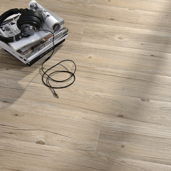 Piastrelle Adesive in PVC (7 listoni = 0,975 m²) Laminato Vinilico Fai da Te Pavimentazione Autoadesiva Rivestimento per Spazi Interni