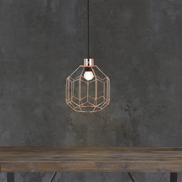 [lux.pro] Lampada a sospensione Vintage E27 Ottone Sala da pranzo Lampada da soffitto Lampada sospesa