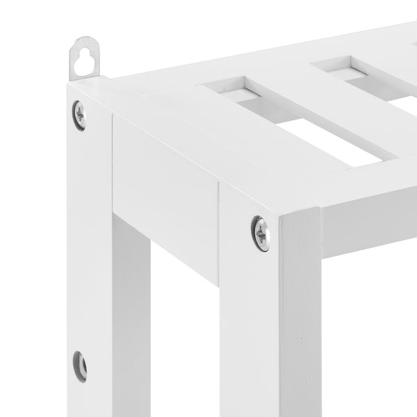 Mobile bagno Anderlecht 54x60x15 cm scaffale con 3 ripiani bianco en.caa