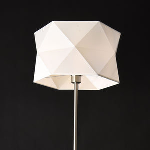 Lampada da terra Narwa 152 cm E27 60W Metallo Cromo/Bianco lux.pro