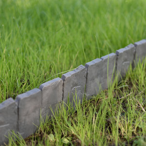Bordure per Aiuola in set - Grigio, Effetto Pietra casa.pro