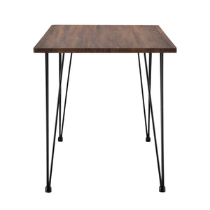 Tavolo da pranzo Kiel 120x70 cm effetto noce en.casa