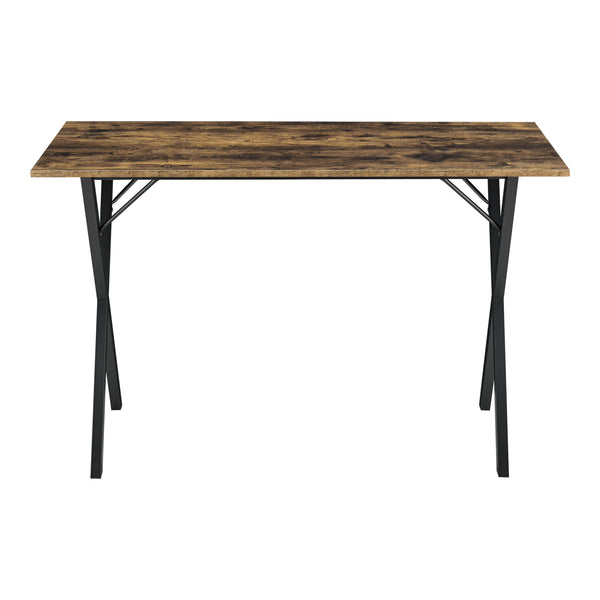 Tavolo da pranzo Arboga 120x60x75cm per 4 persone Tonalità di legno scuro en.casa