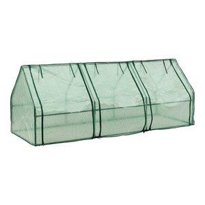 Mini Serra Höflein 240x90x90cm Rete a Maglie Verde [en.casa]