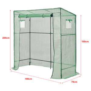 Serra Vlaardingen 198x78x200cm Verde [en.casa]