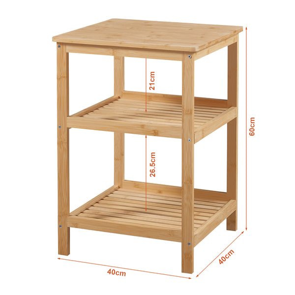 Libreria da terra in bambù Ikerasak [en.casa]