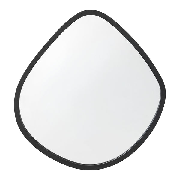 Specchio da parete Galatone nero, opaco 64x60cm [en.casa]