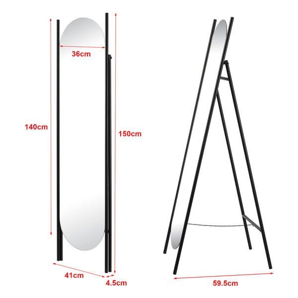 Specchio da terra Fardella [en.casa]