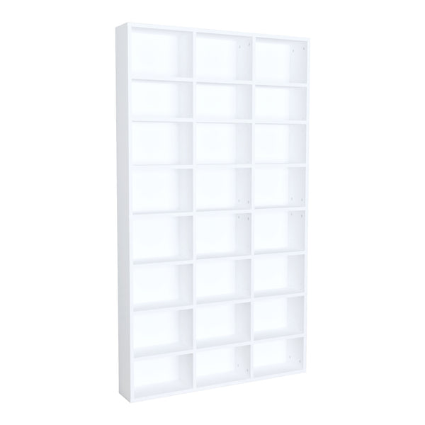 Libreria Askvoll 178x102x16cm Bianco [en.casa]