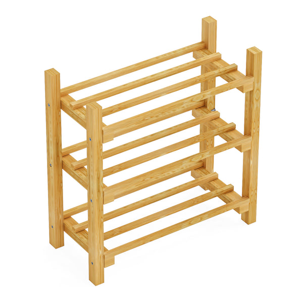 Scaffale per scarpe Keuruu 60x60x25 cm [en.casa]