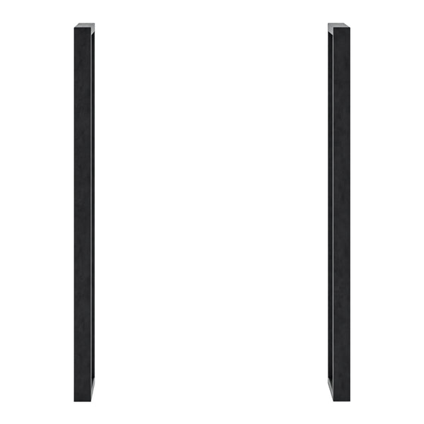 Struttura del tavolo Kauniainen set da 2 in acciaio 87x27 cm [en.casa]