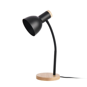 Lampada da tavolo Woodley Nero [lux.pro]