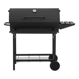 Carrello da barbecue Armento 95x108x61cm Nero [casa.pro]