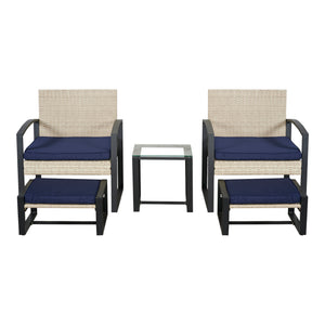 Set di mobili da giardino Calvello 5 pz. [casa.pro]