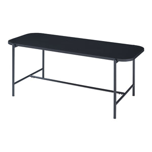 Tavolino da salotto Samnanger 110x50x45cm Nero [en.casa]