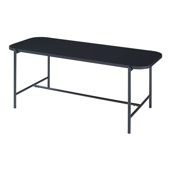 Tavolino da salotto Samnanger 110x50x45cm Nero [en.casa]